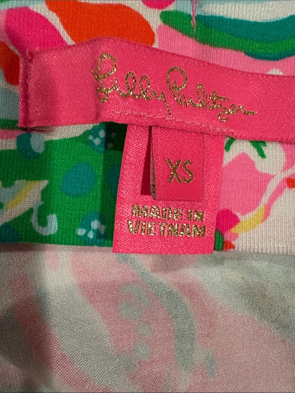 Lilly Pulitzer Pink Floral Tropical Maxi Skirt - Picture 3 of 3